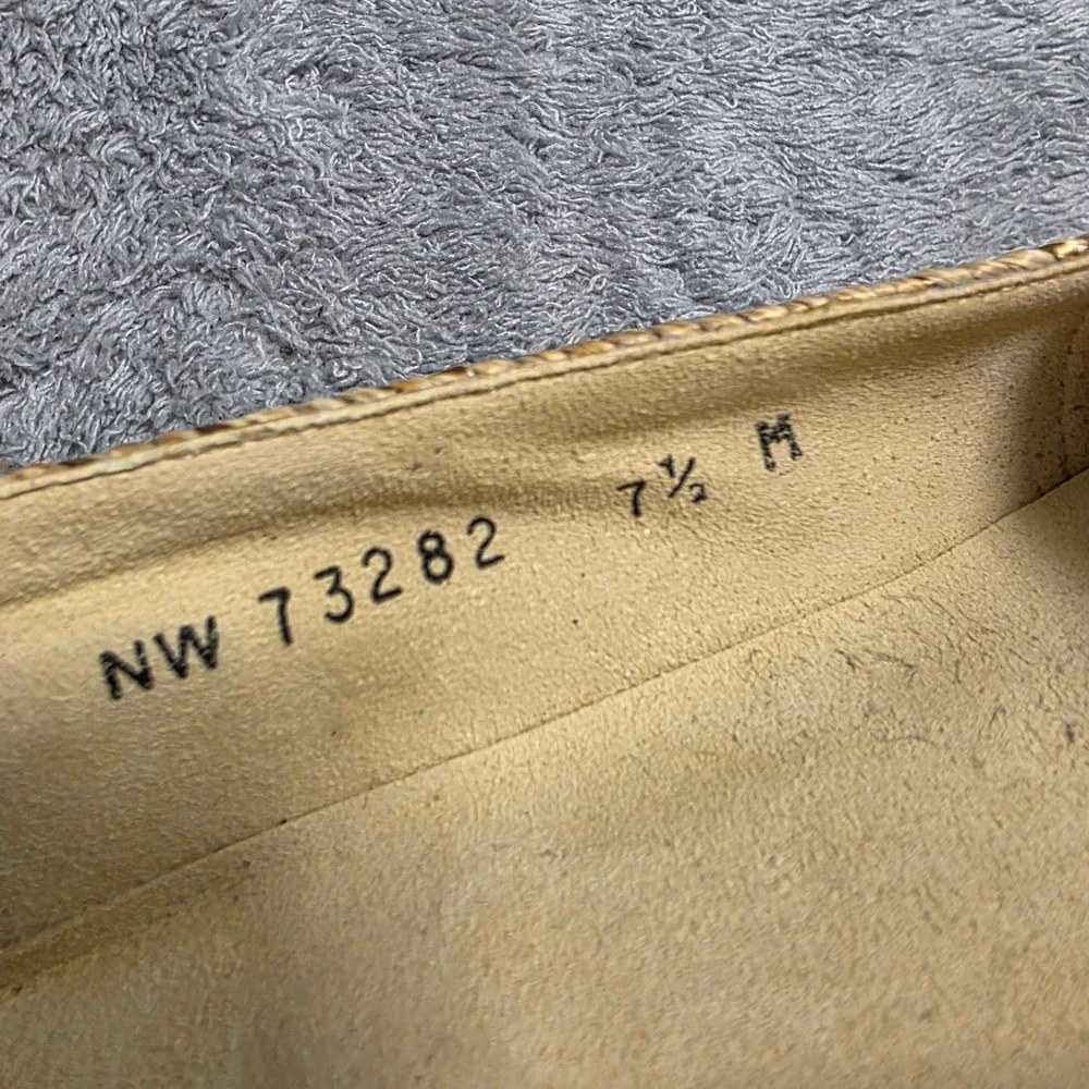 Stuart Weitzman Suede Espadrille Flats Turquoise Blue Silver Cap Toe Women 7.5 M